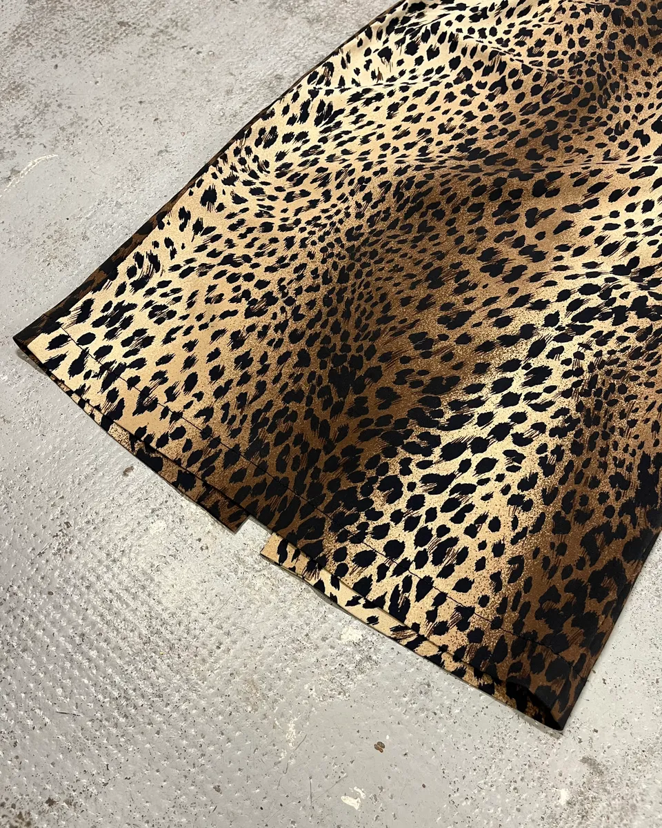 Moschino Beige Leopard Print Dress - Image 7