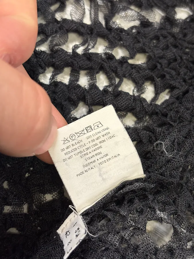 Moschino Black Wool Buttoned Cardigan - Image 8