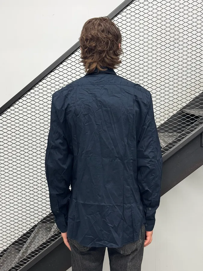 Moschino Navy Smoke Cowboy Print Shirt - Image 4