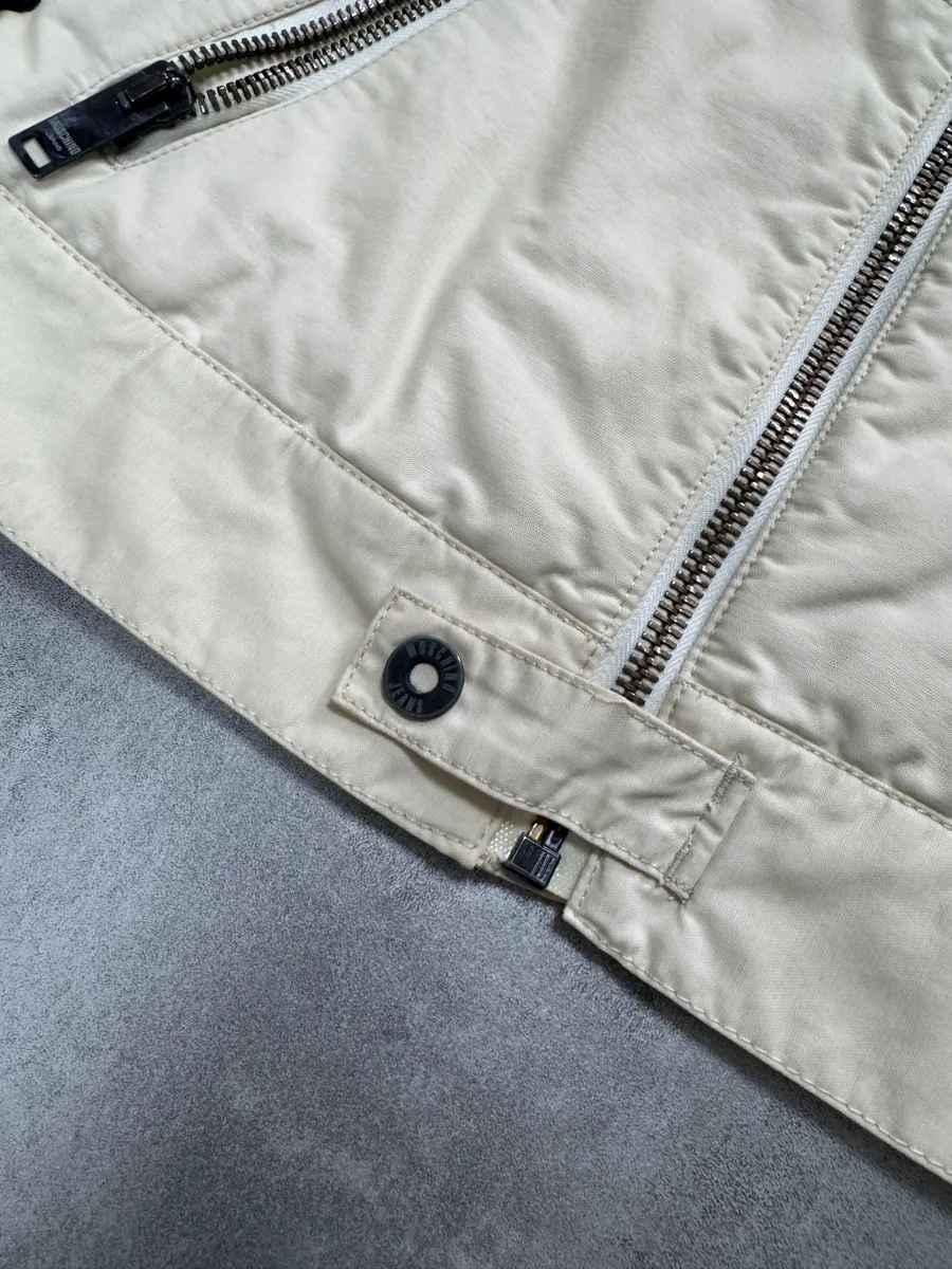 Moschino Utility Snow White Worker Bomber Jacket - Image 4