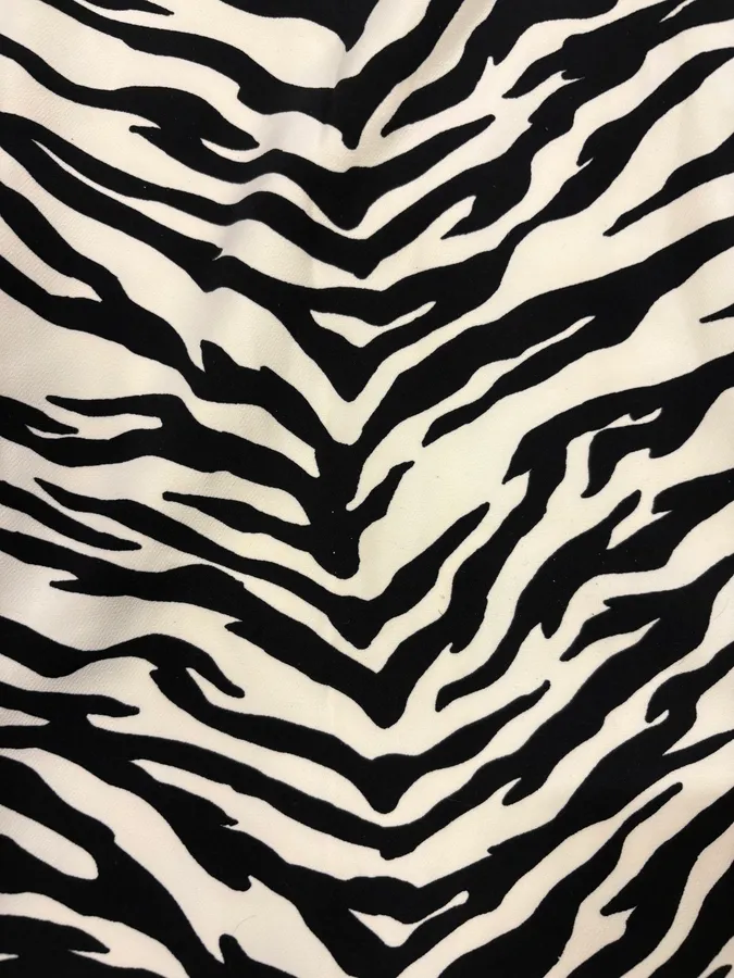 Moschino Zebra Balck & White Dress - Image 5