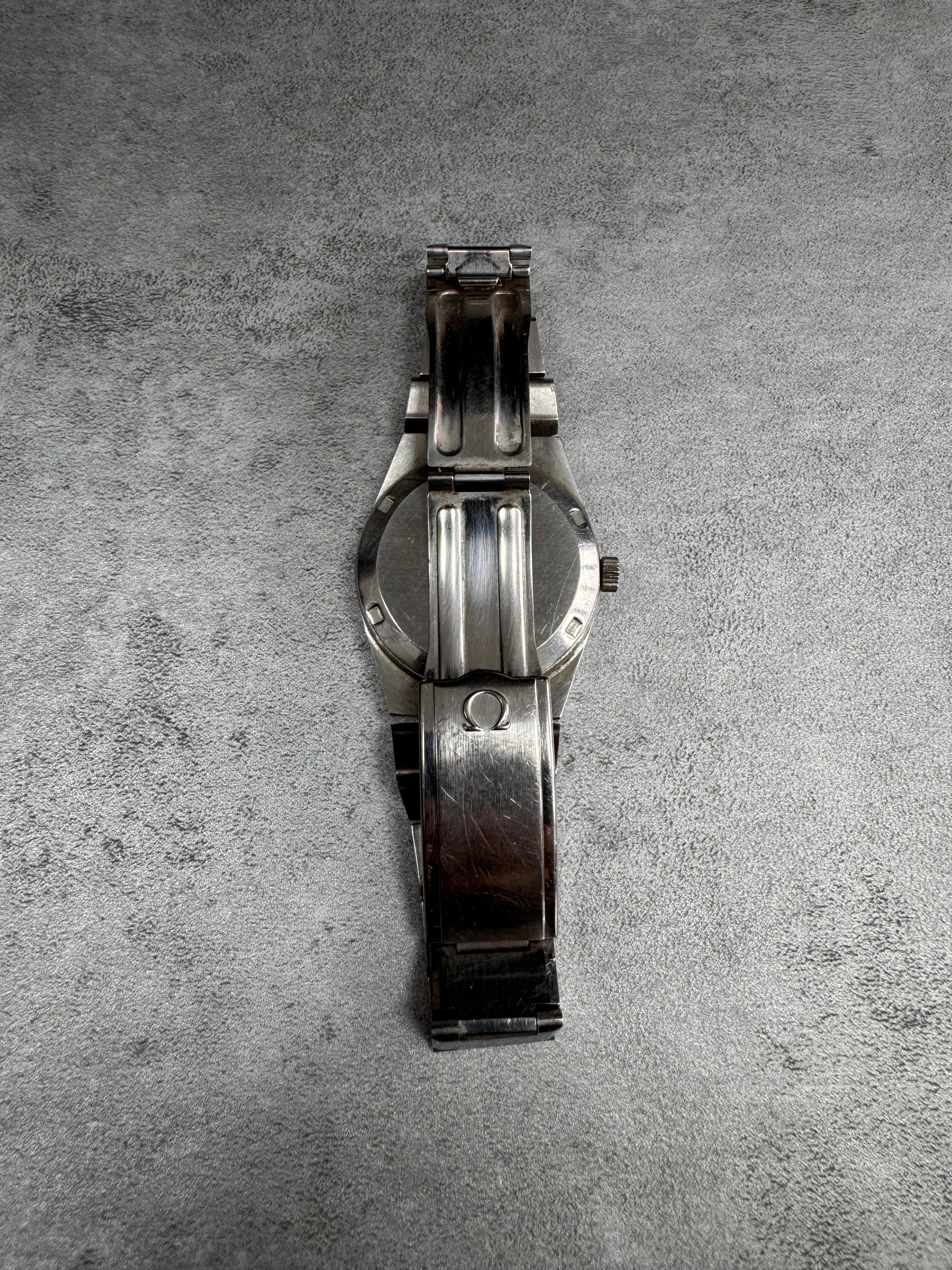 1970s Omega Genève Automatic Day-Date Grey Dial 166.0125 Watch (OS) - Image 10