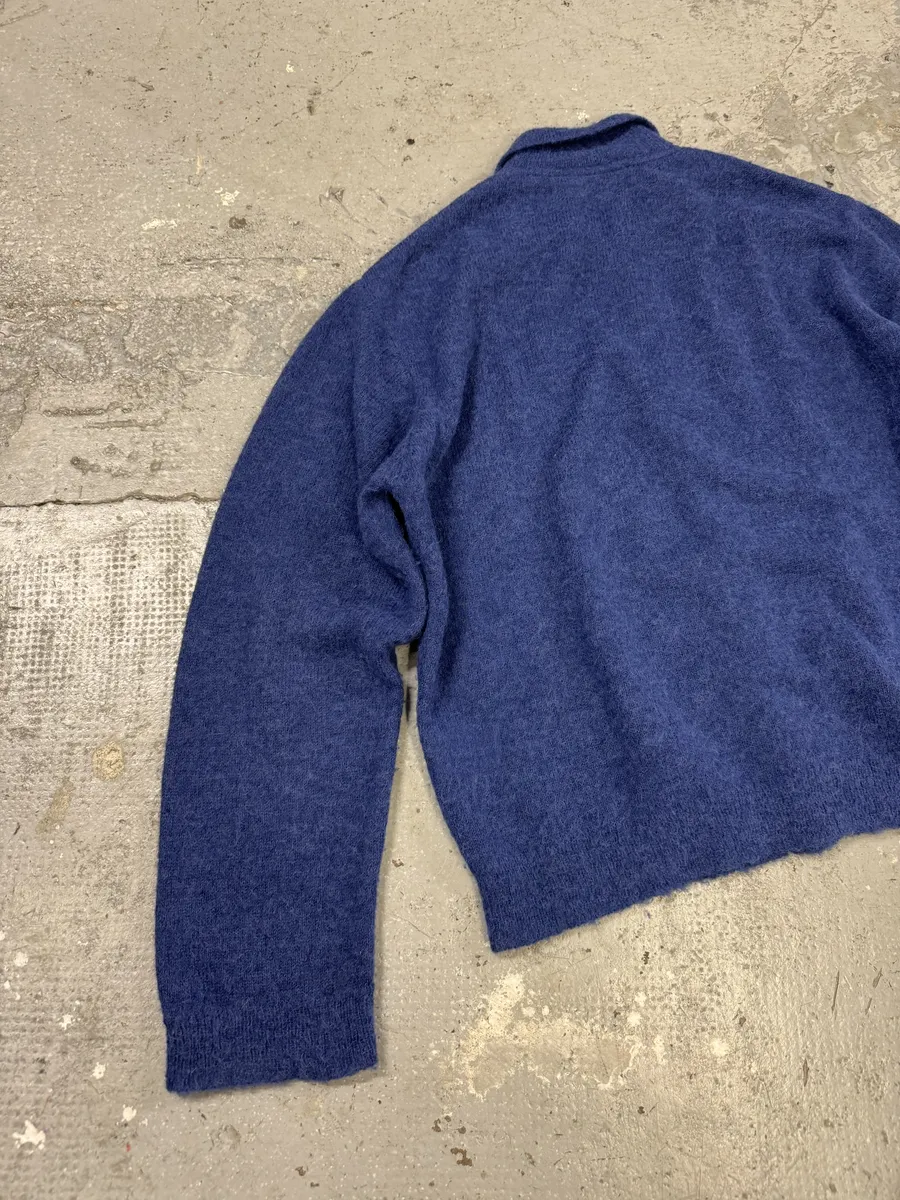 Our Legacy Blue Royal Wool Knit Cardigan - Image 7