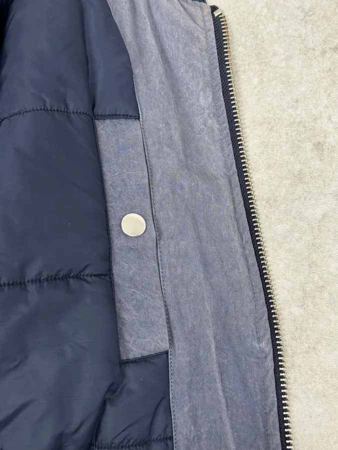 Our Legacy Dyed Blue Eroded Bomber Jacket - Image 10