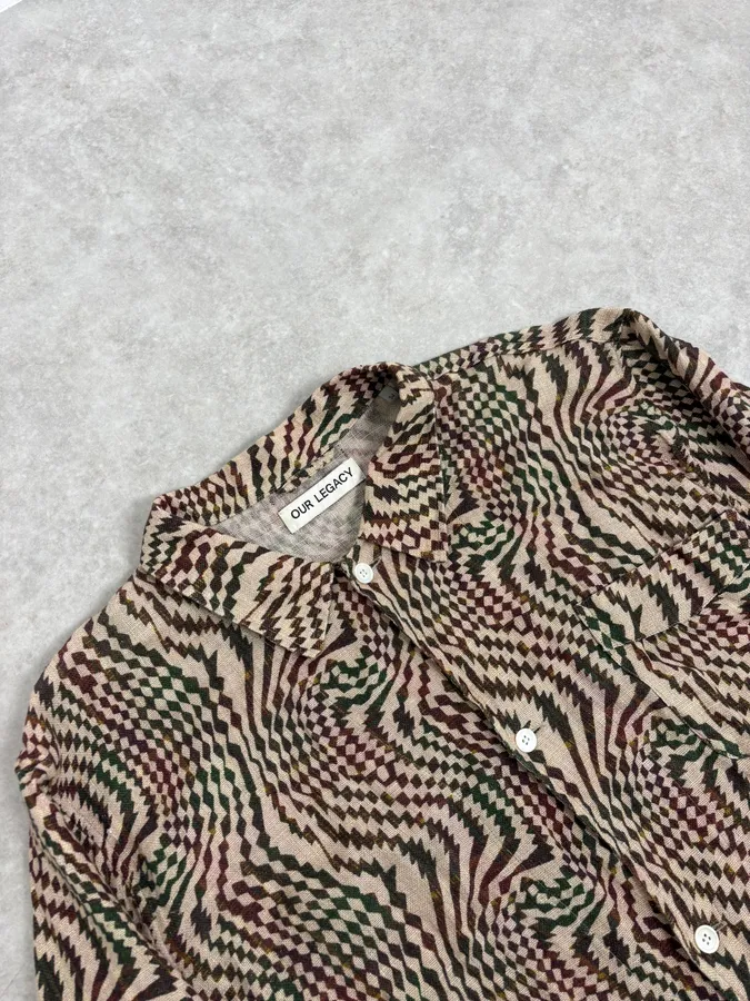 Our Legacy Multicolor Psycho Hallucination Box Shirt - Image 5