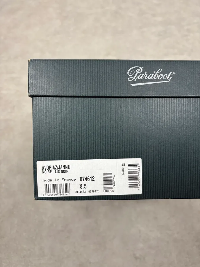 Paraboot Avoriaz Black Leather Boots - Image 12