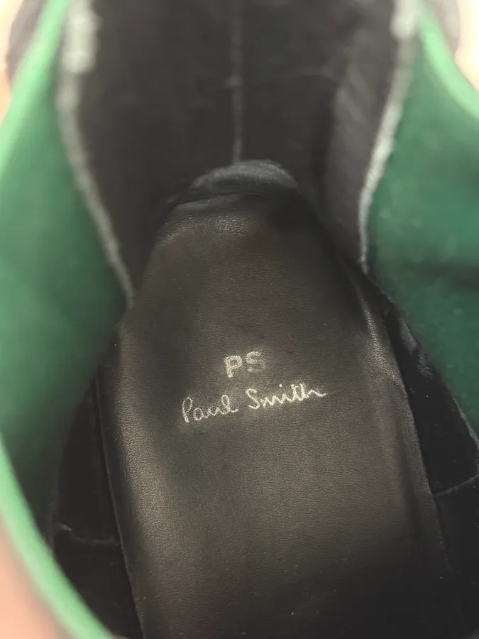 Paul Smith Black Suede Leather Buckle Classy Boots - Image 12