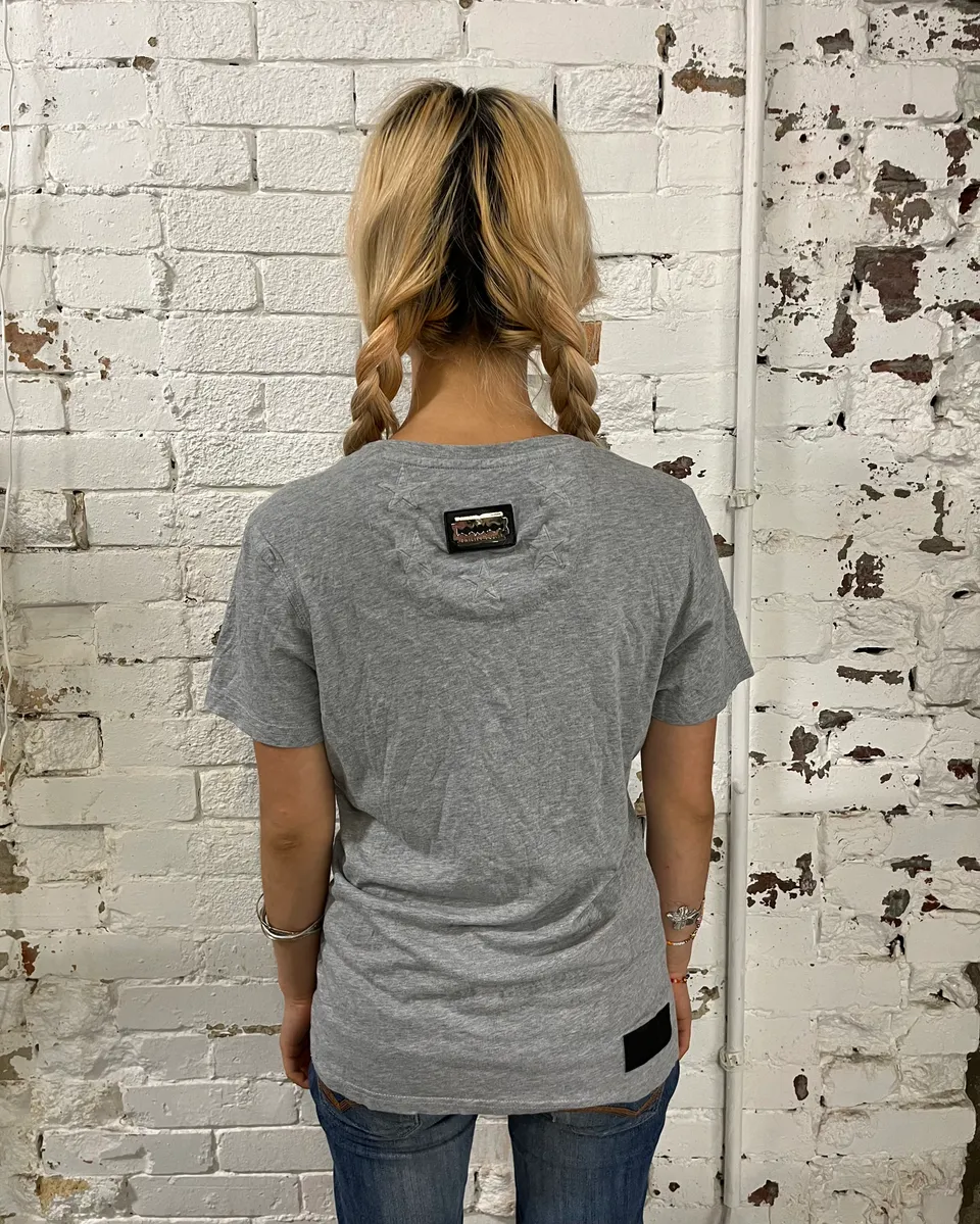 Philipp Plein No Rules Grey T-Shirt - Image 3