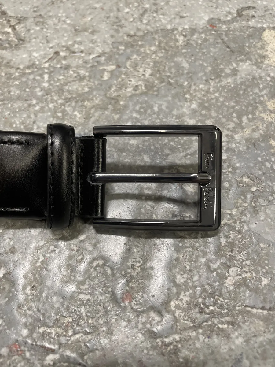 Pierre Cardin Black Leather Premium Belt - Image 4