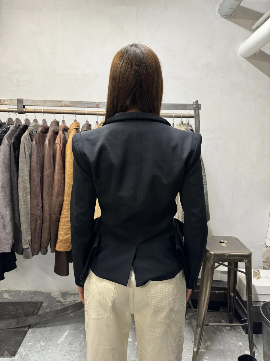 Plein Sud Black Contemporary Blazer - Image 4