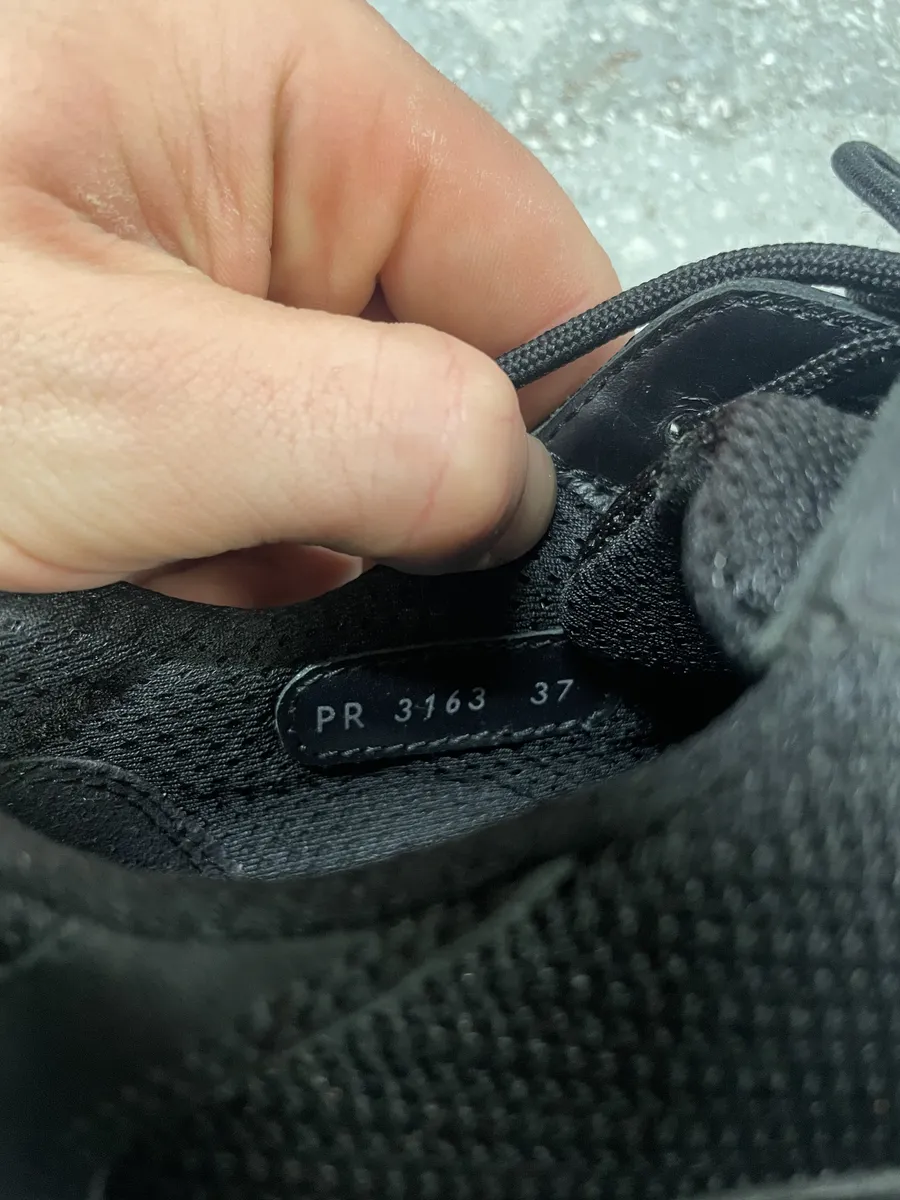 Prada America's Cup Black Low Sneakers - Image 10
