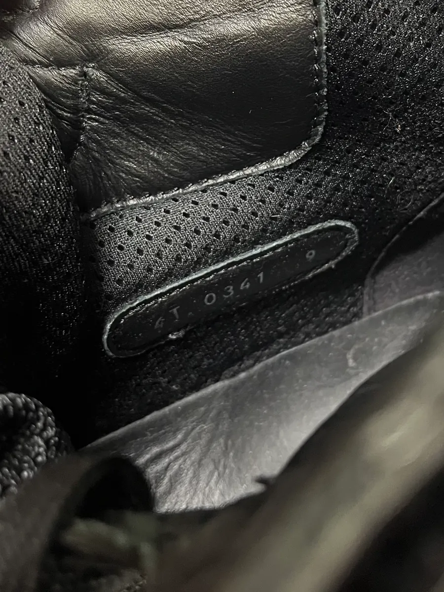 Prada America’s Cup Black Satin High Sneakers - Image 11