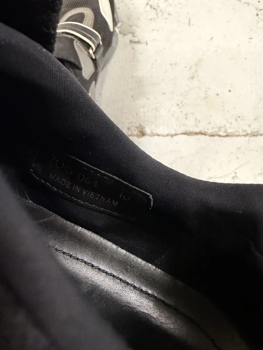 Prada Black Cloudbust Scratches Sneakers - Image 6