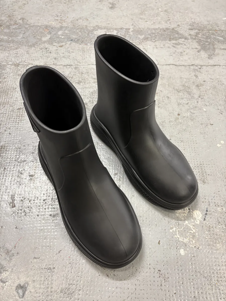 Prada Black Cozy Soft Boots - Image 4
