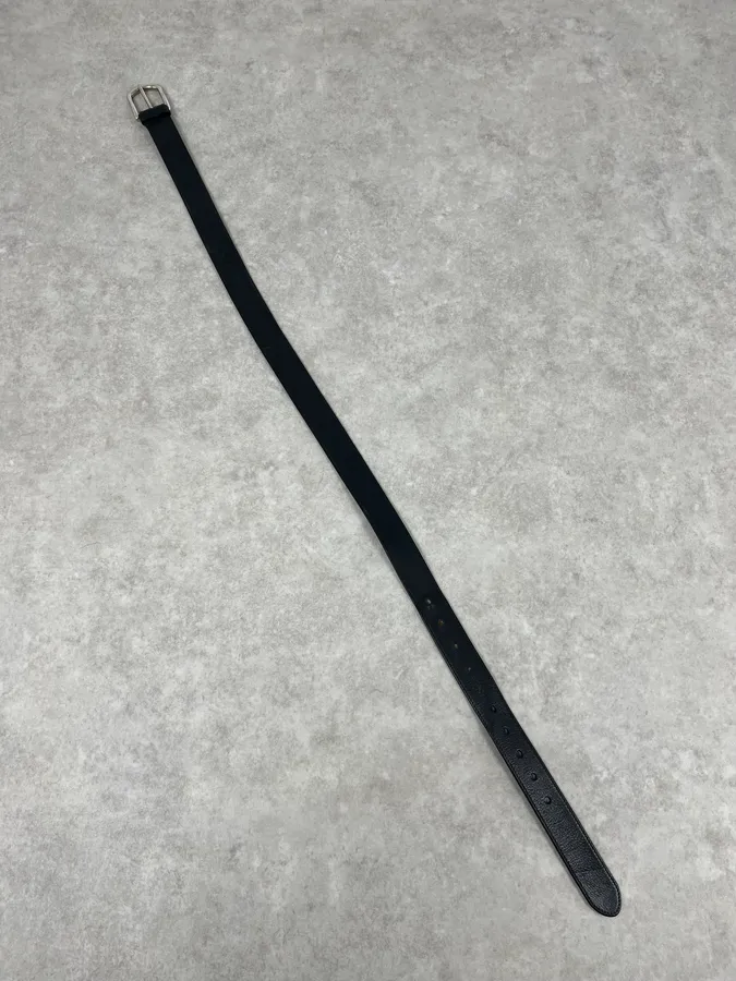 Prada Black Leather Belt - Image 5