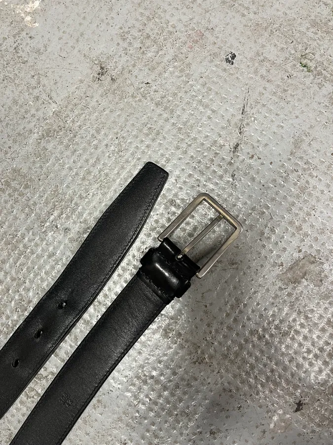 Prada Black Leather Belt - Image 5