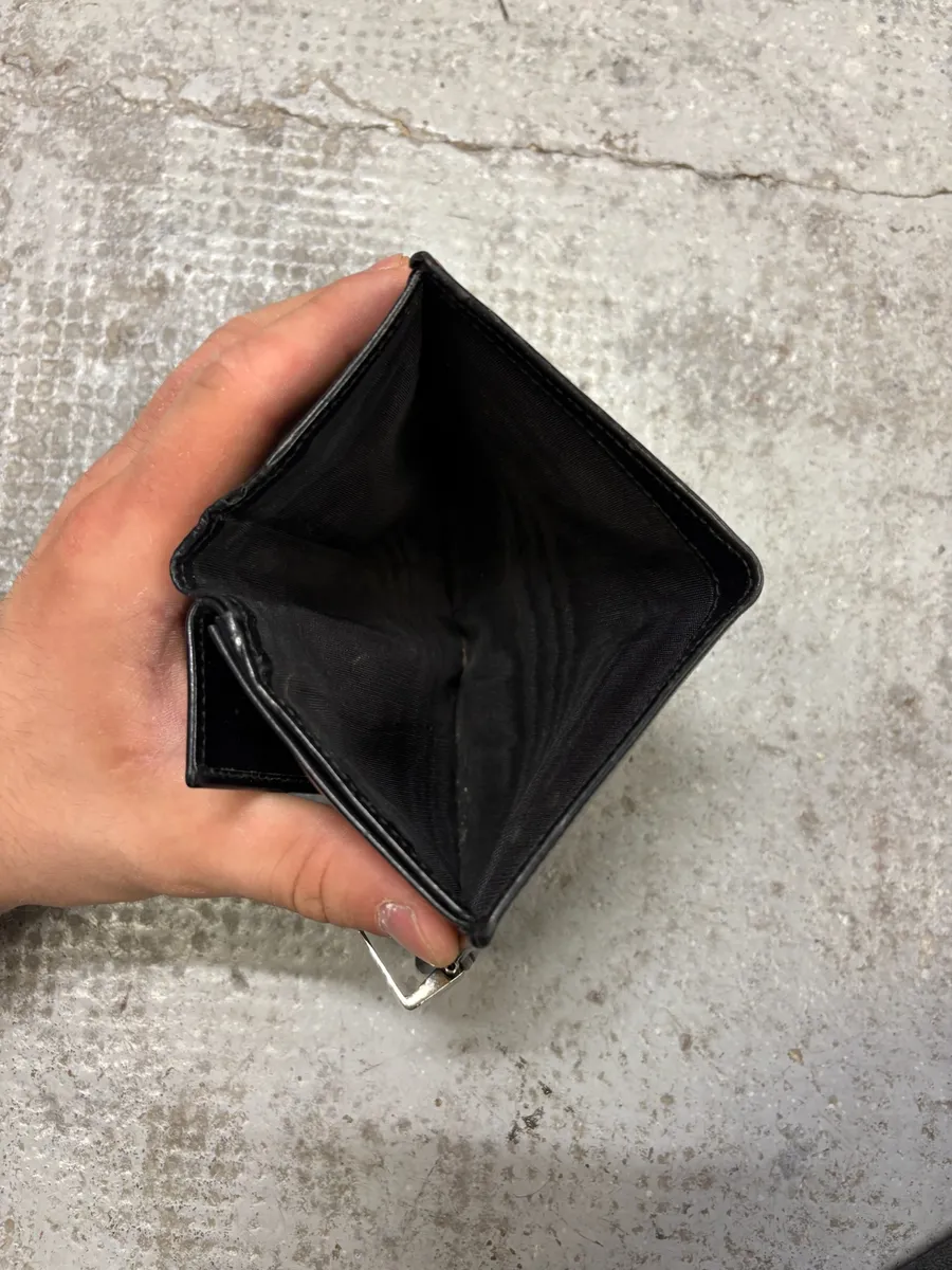 Prada Black Leather Wallet - Image 5
