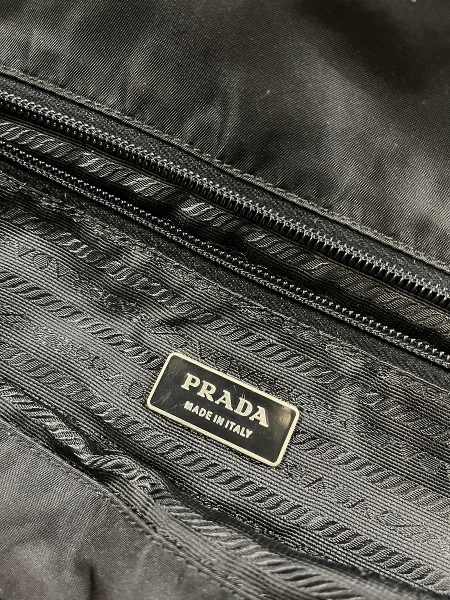 Prada Black Shoulder Bag - Image 10