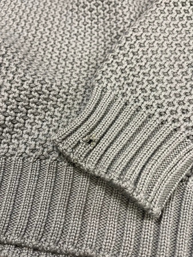 Prada Grey Wool Imperial Sweater - Image 7