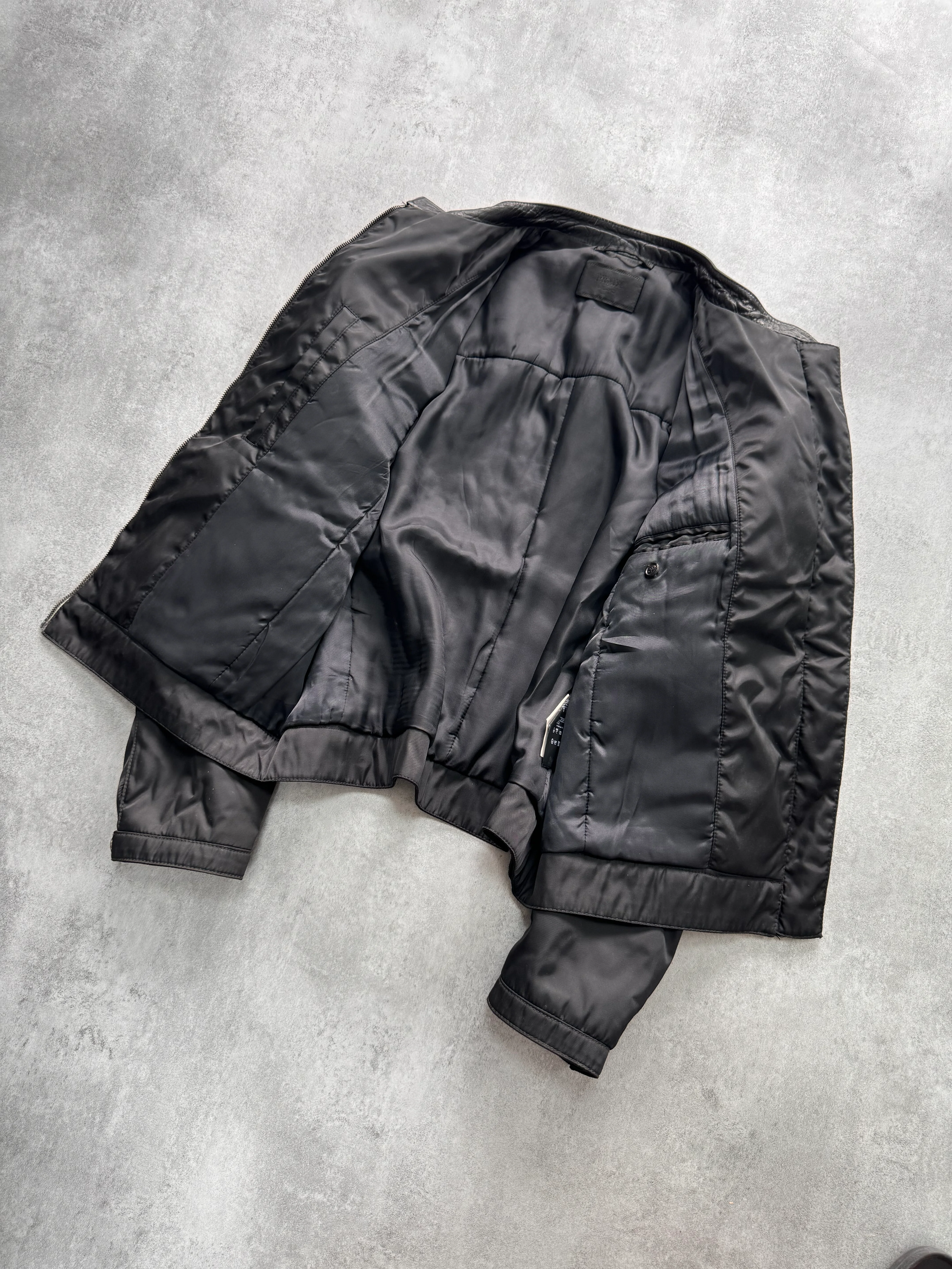 AW2011 Prada Hybrid Leather Jacket - Image 6