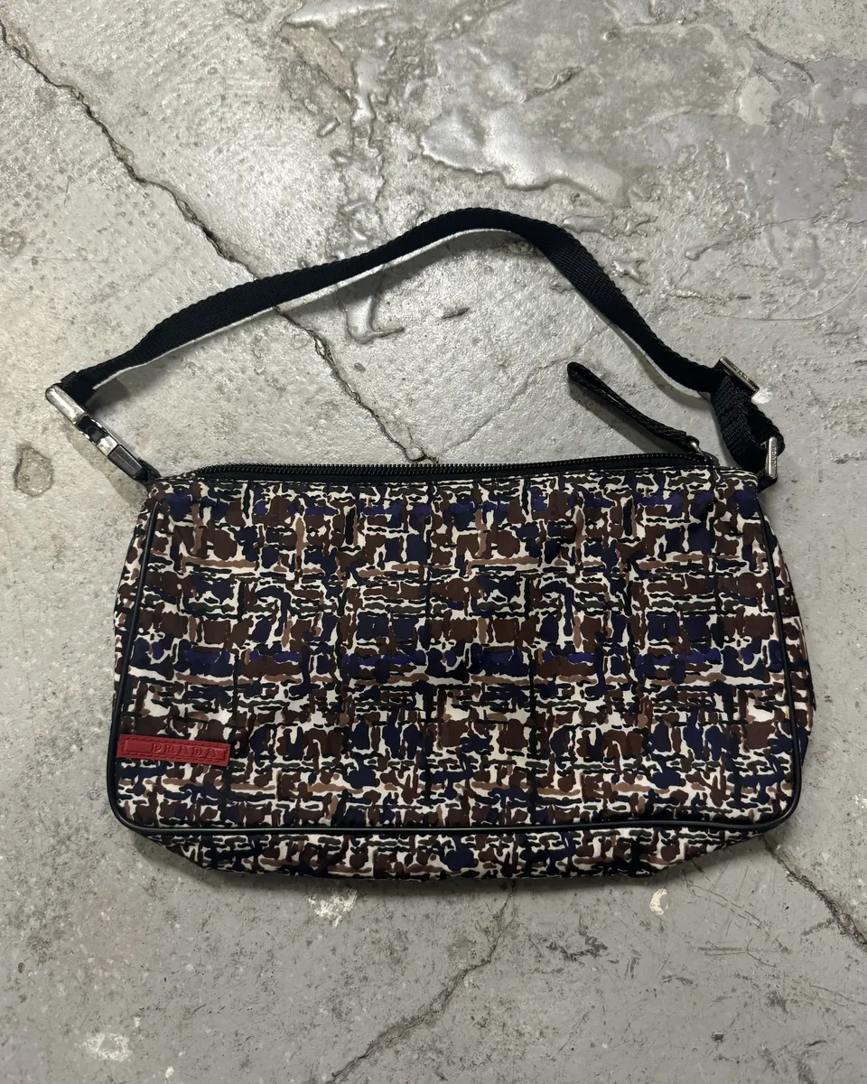 Prada Linea Rossa Contemporary Baguette Bag