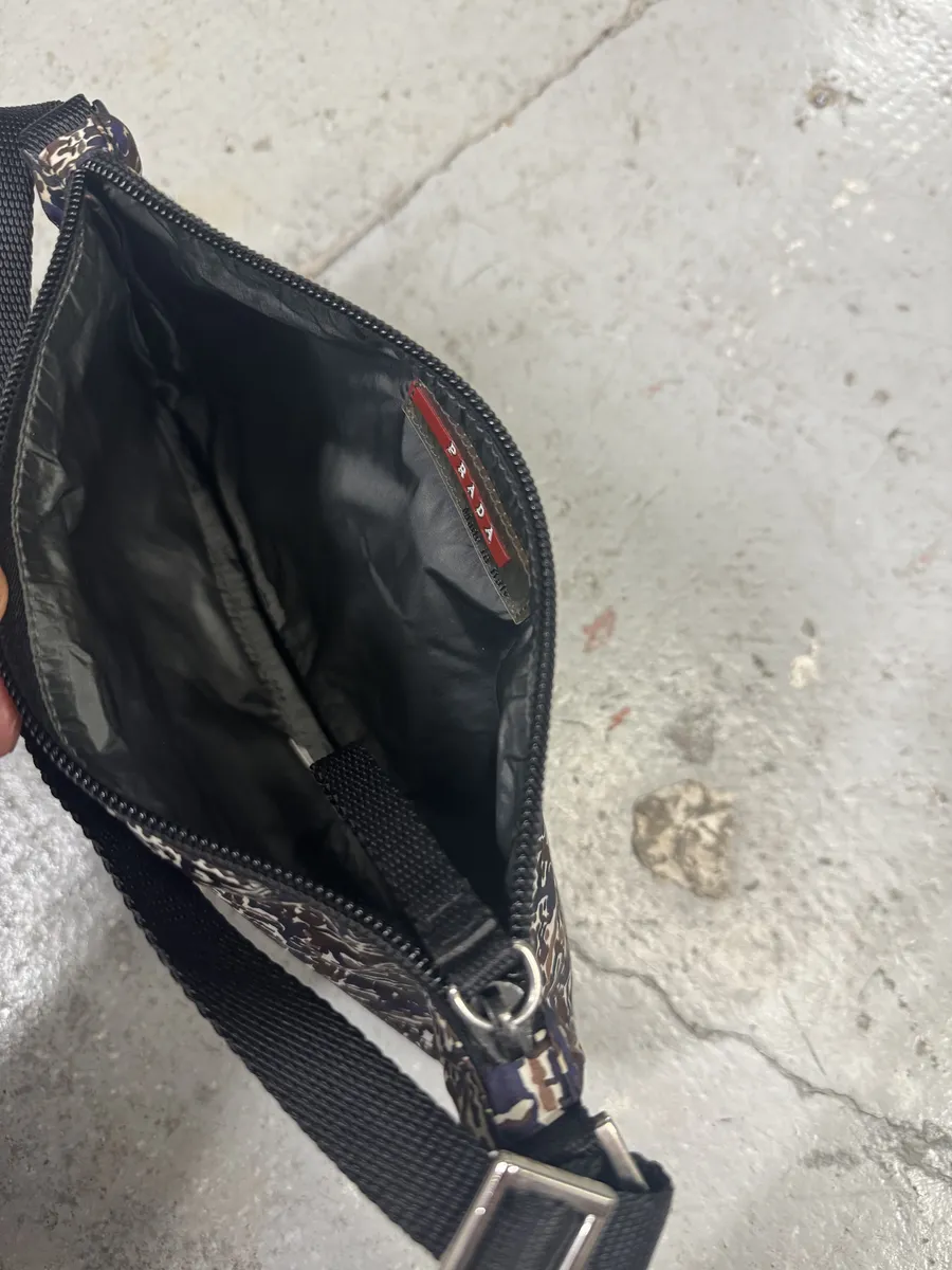 Prada Linea Rossa Contemporary Baguette Bag - Image 4