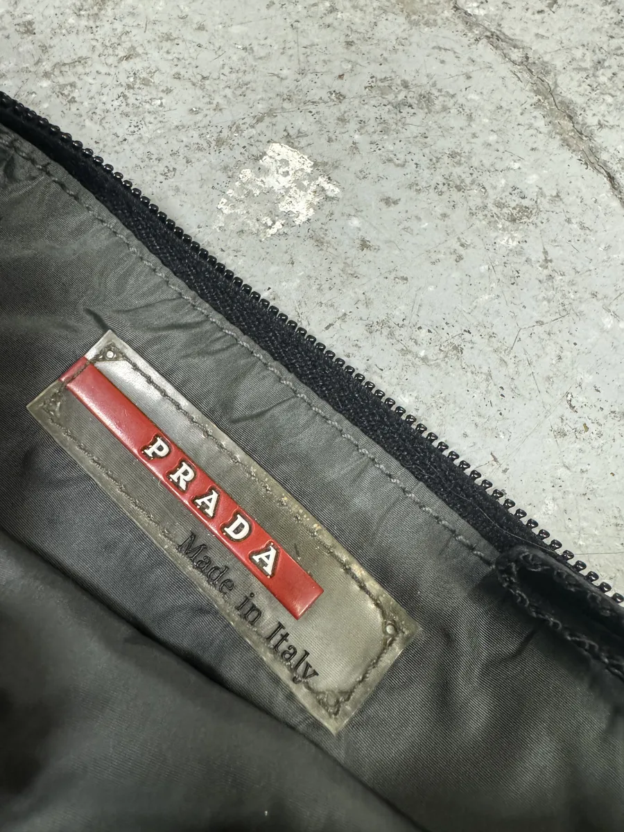 Prada Linea Rossa Contemporary Baguette Bag - Image 5
