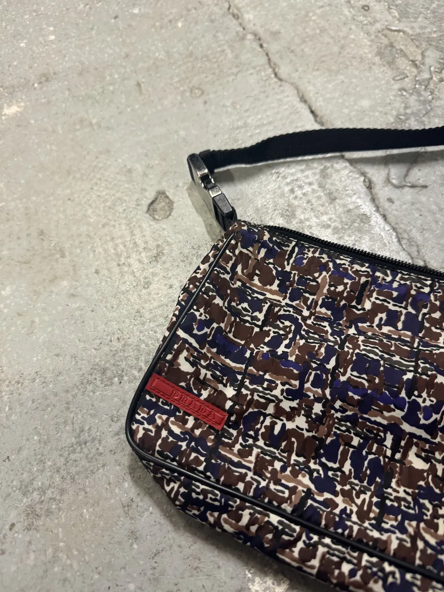 Prada Linea Rossa Contemporary Baguette Bag - Image 8
