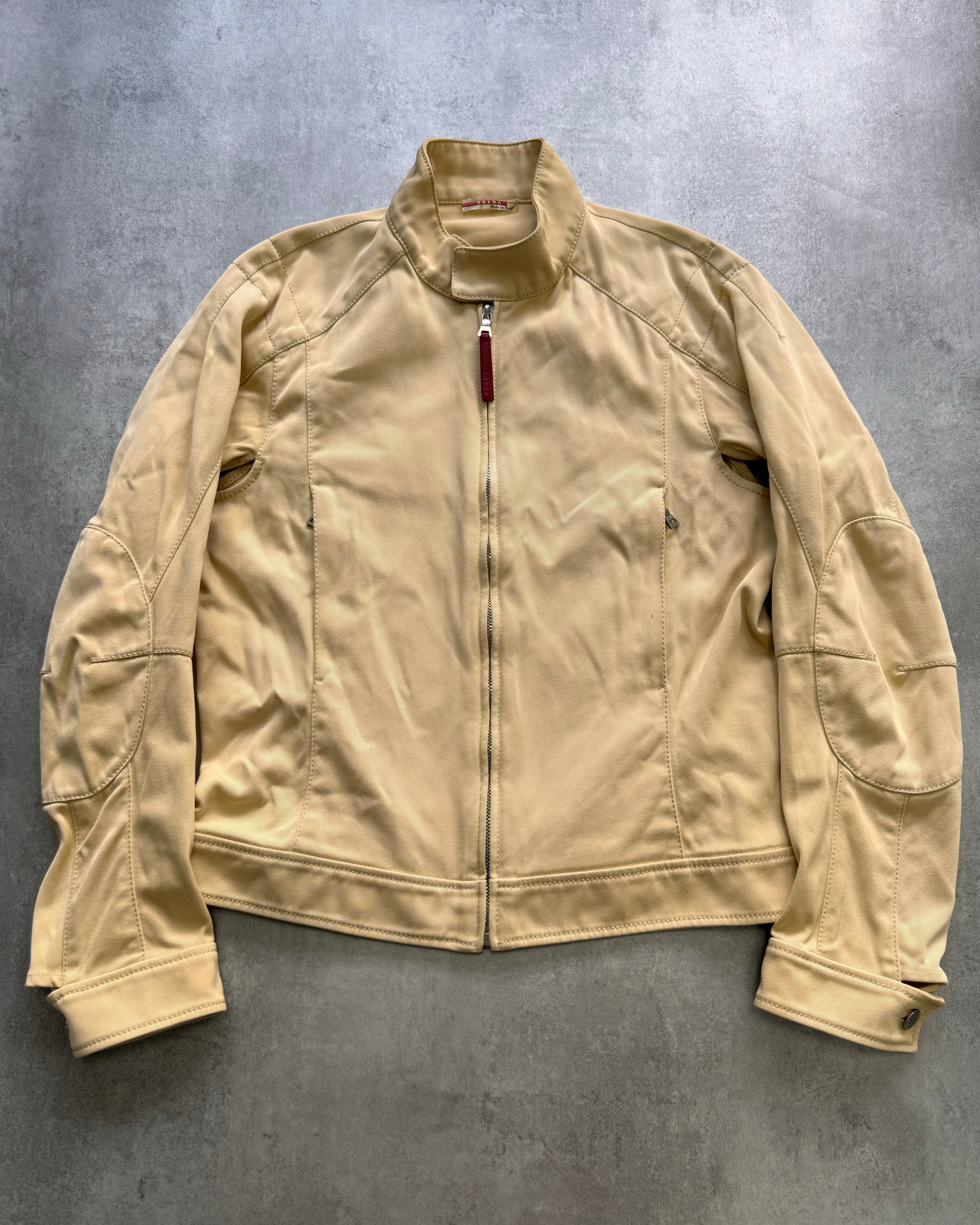 Prada Racer Beige Jacket (XS/S)
