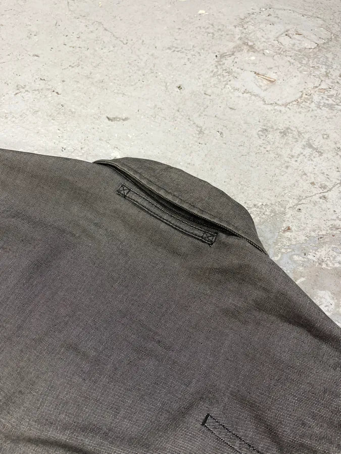 Prada Raw Grey Denim Jacket - Image 9