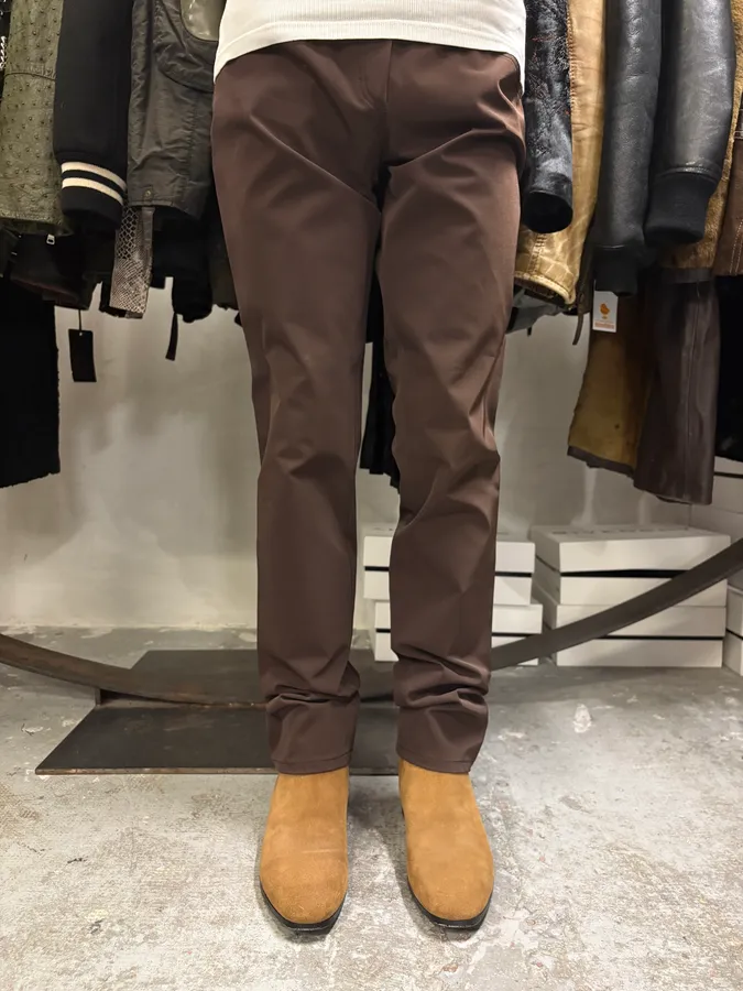 Prada Technical Adjustable Brown Pants - Image 2