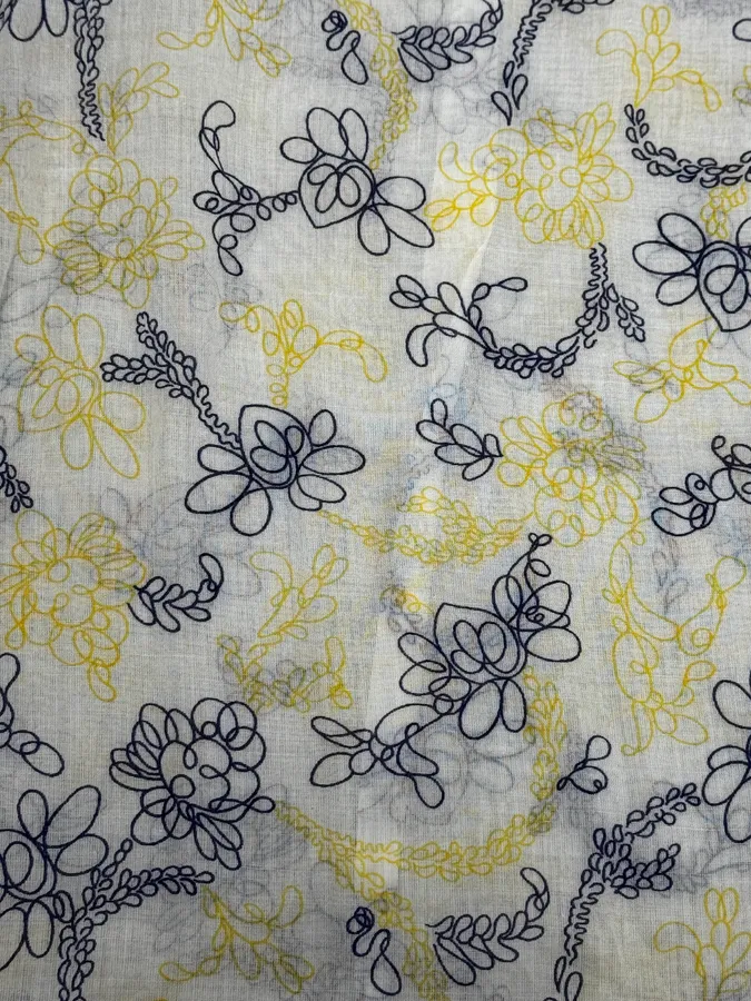 Prada White Clear Sweet Flowers Shirt - Image 8