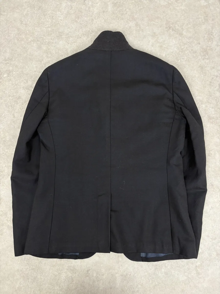 Raf Simons Black Minimalist Blazer Jacket - Image 6