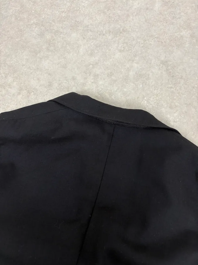 Raf Simons Black Minimalist Blazer Jacket - Image 7