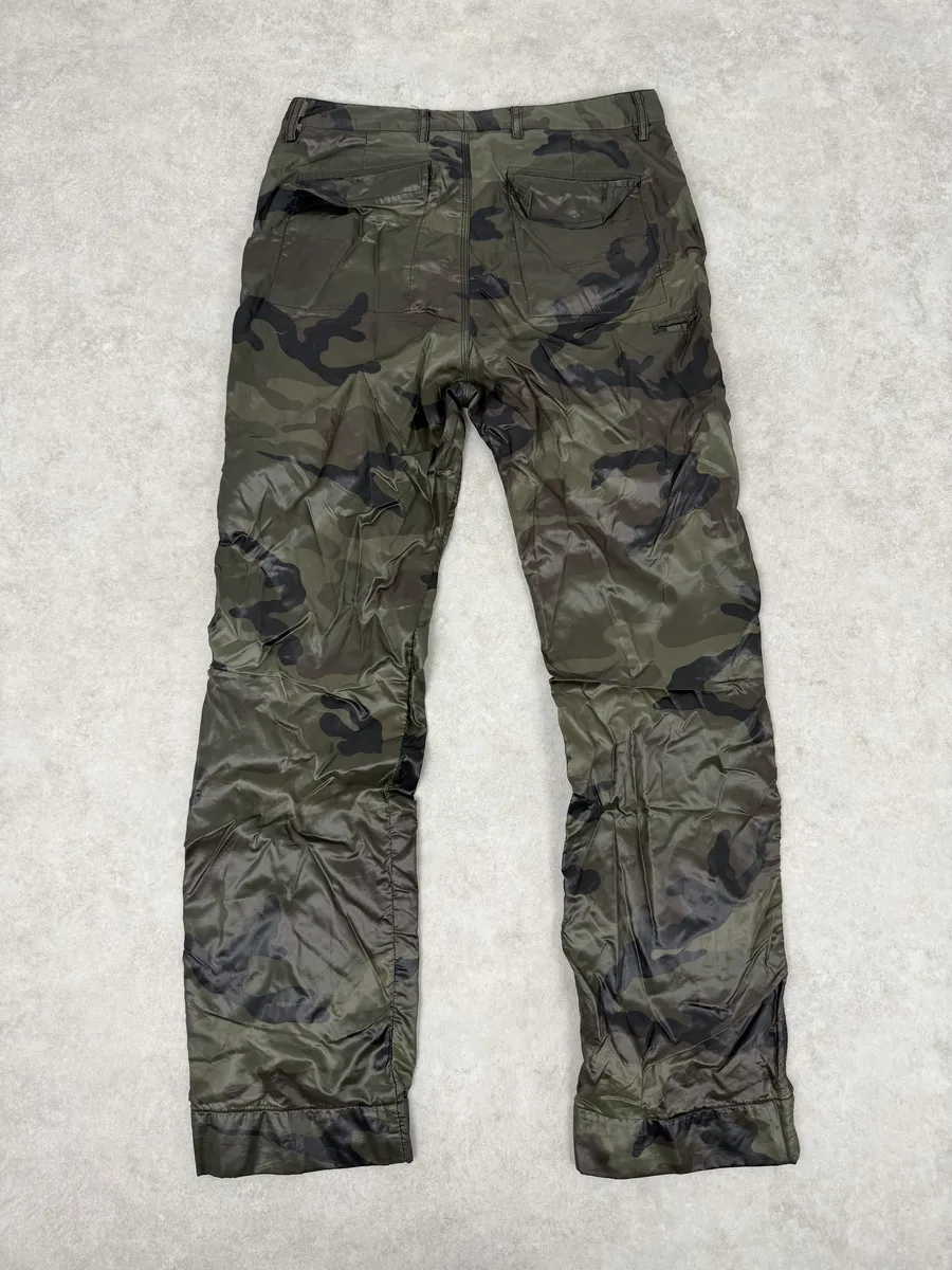 Raf Simons Military Green Camo Cargo Pants - Image 5