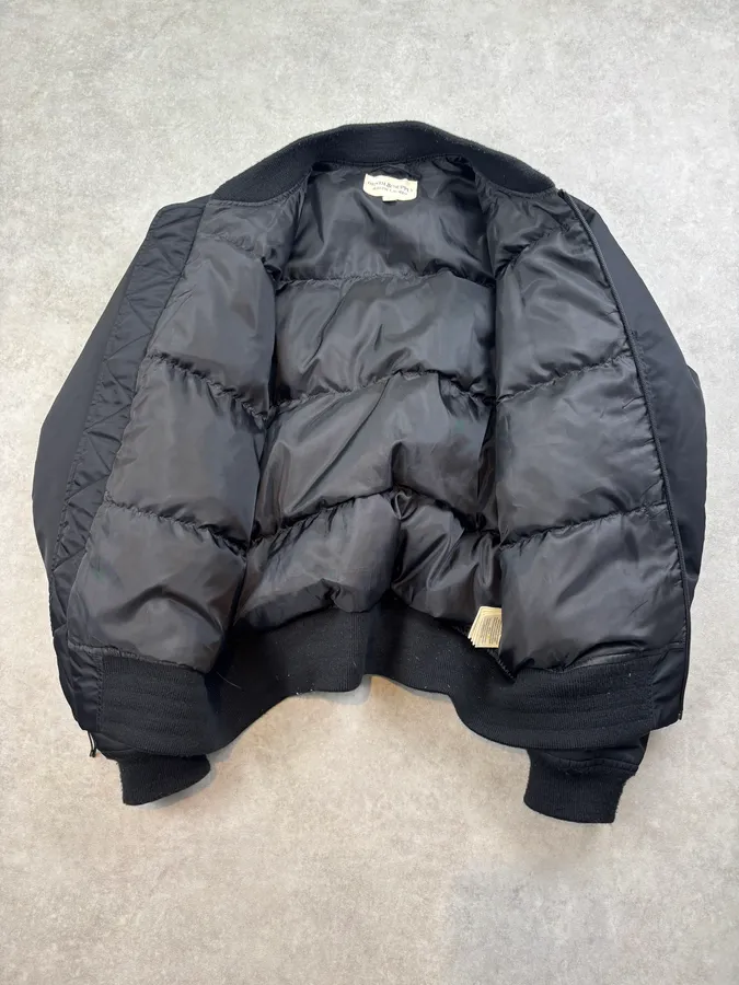 Ralph Lauren Black Nylon Multi-Pocket Bomber Jacket - Image 7