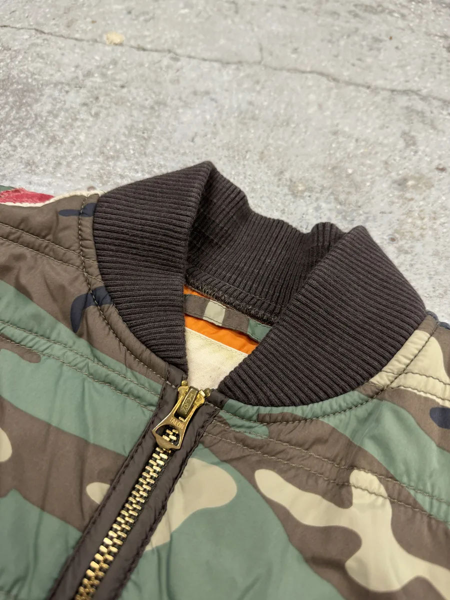 Ralph Lauren Camo USA Flag Tactical Vest - Image 9