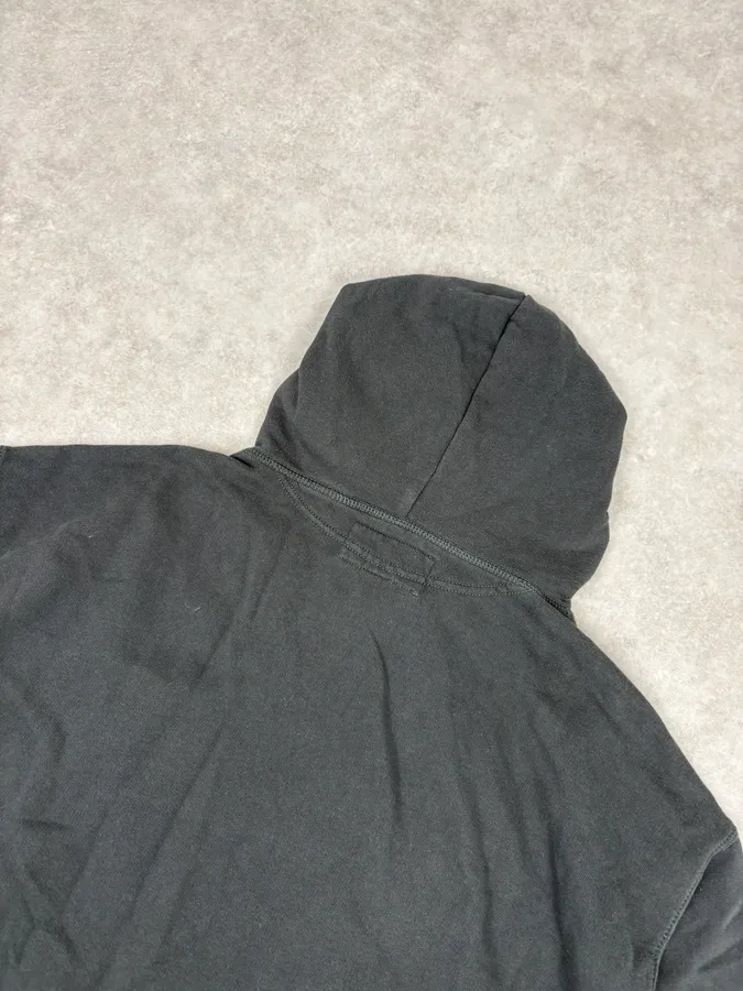 Ralph Lauren Denim & Supply Destroyed USA Flag Black Hoodie - Image 7