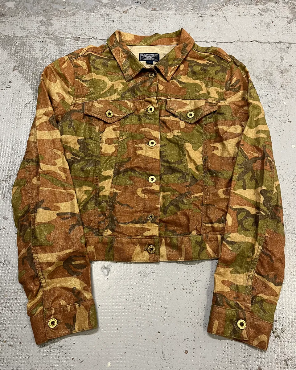 Ralph Lauren Shiny Camo Tucker Jacket