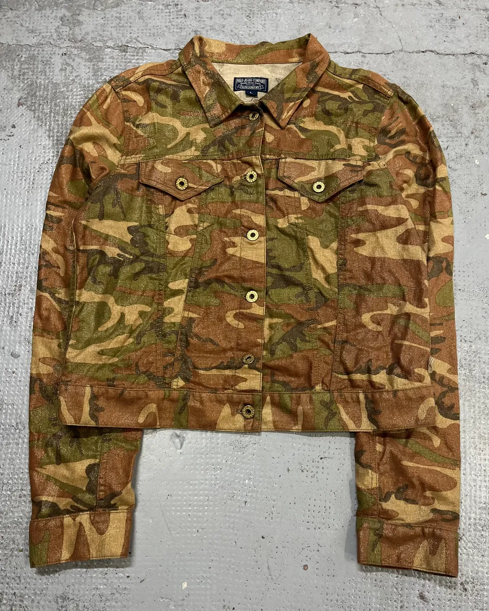 Ralph Lauren Shiny Camo Tucker Jacket - Image 5
