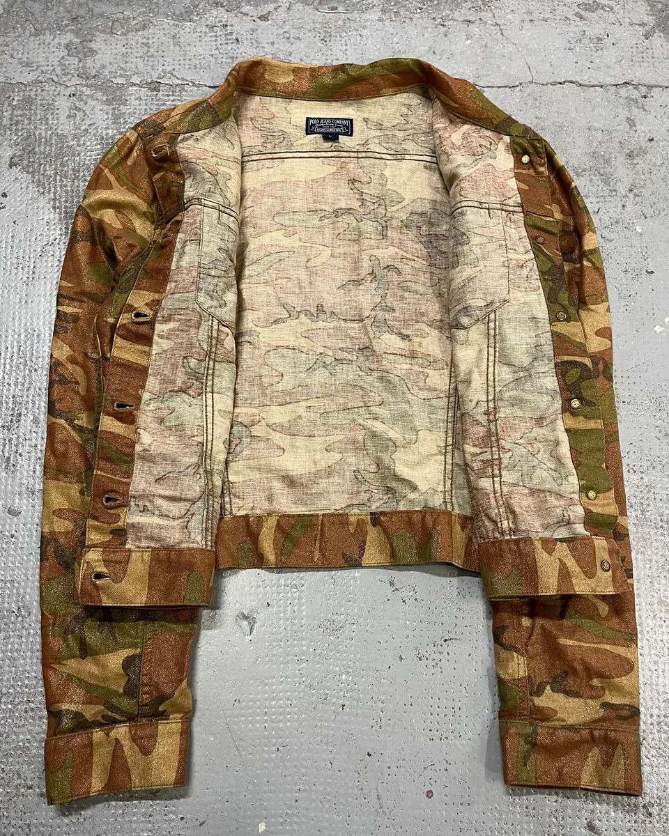 Ralph Lauren Shiny Camo Tucker Jacket - Image 8