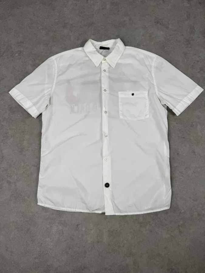 Richmond White « To Hell And Back » Red Print Shirt - Image 4