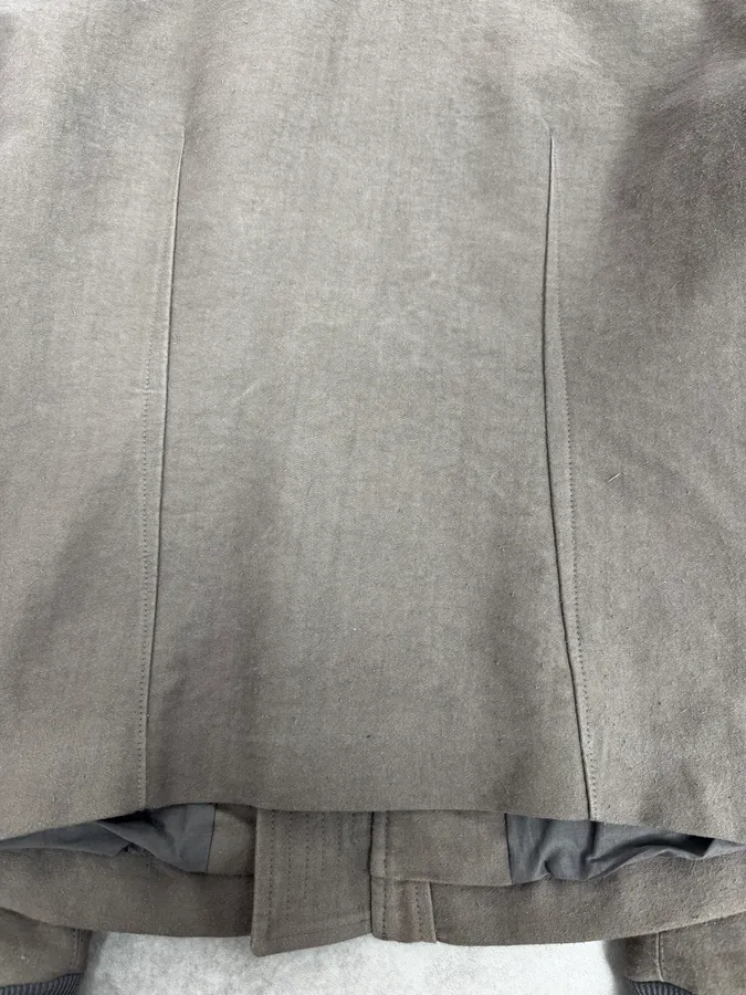Rick Owens Brown Straight Faded Avant-Garde Jacket - Image 10