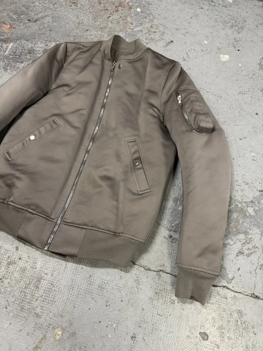 Rick Owens Grey Astro Bomber Jacket - Image 7