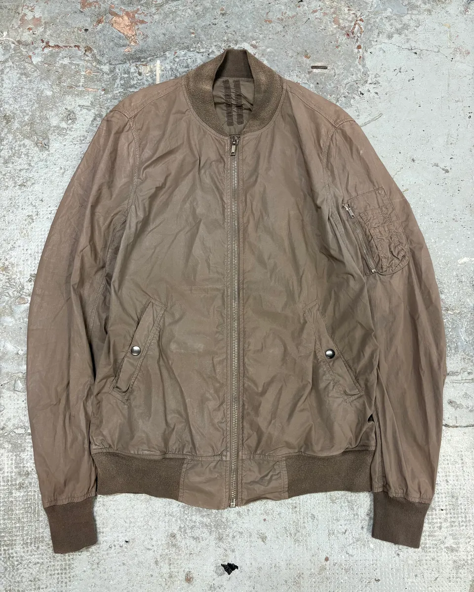 Rick Owens Grey Light Jacket