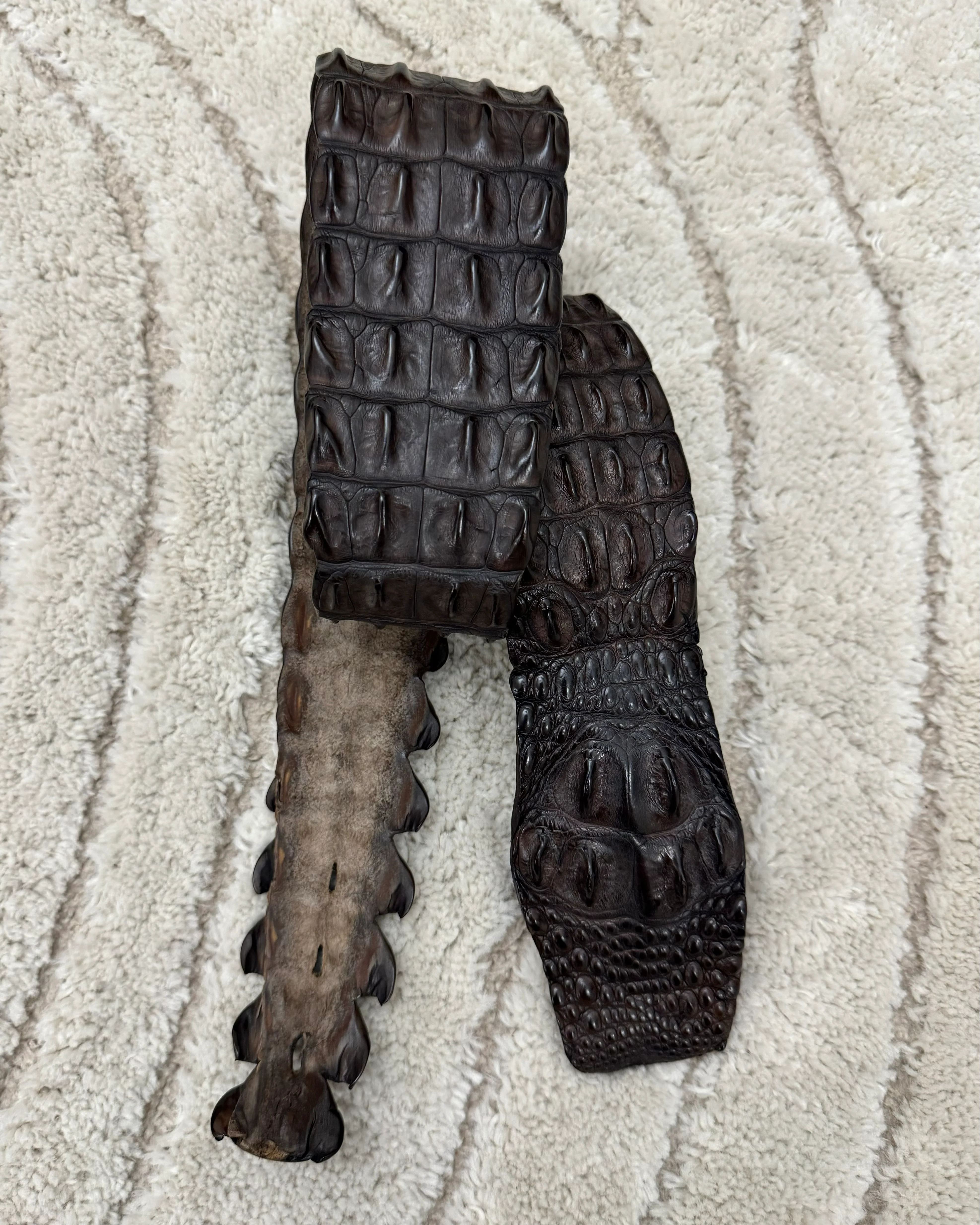 SS2005 Roberto Cavalli Crocodile Leather Belt - Image 4