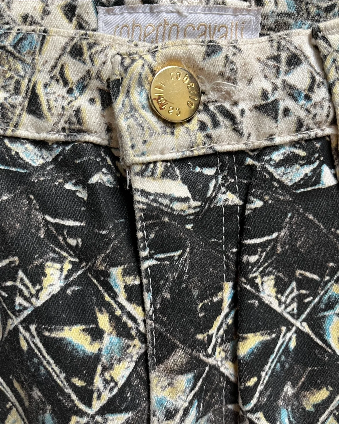 Roberto Cavalli Logical Diamond Dynasty Pants (S) - Image 3