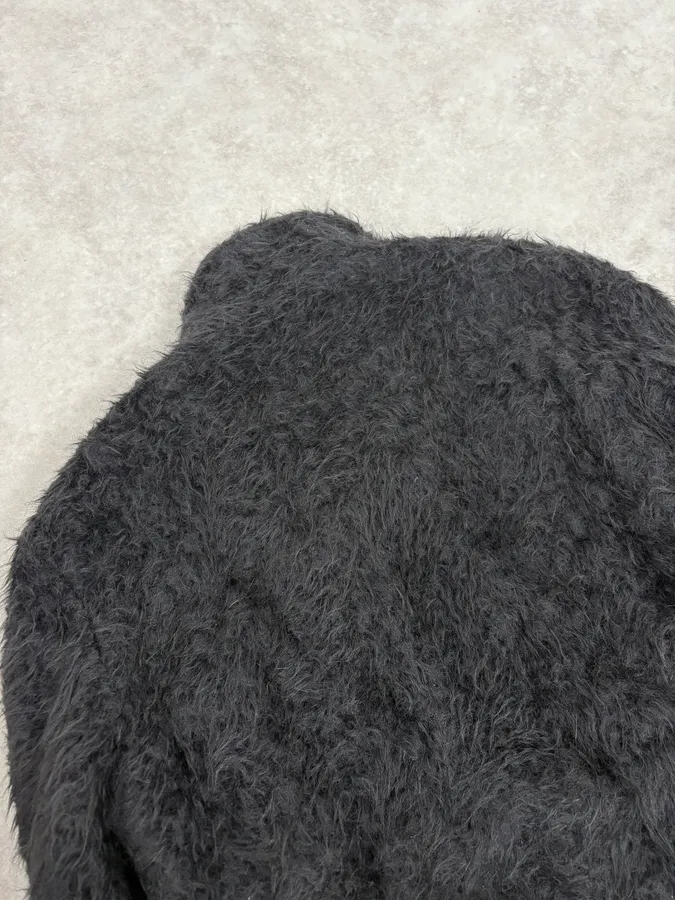 Saint Laurent Black Mohair Sample Jacket - Image 9