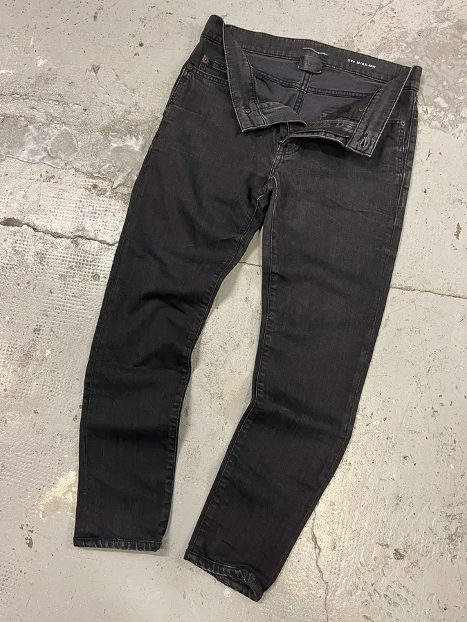 Saint Laurent Black Simple Denim Jeans - Image 3