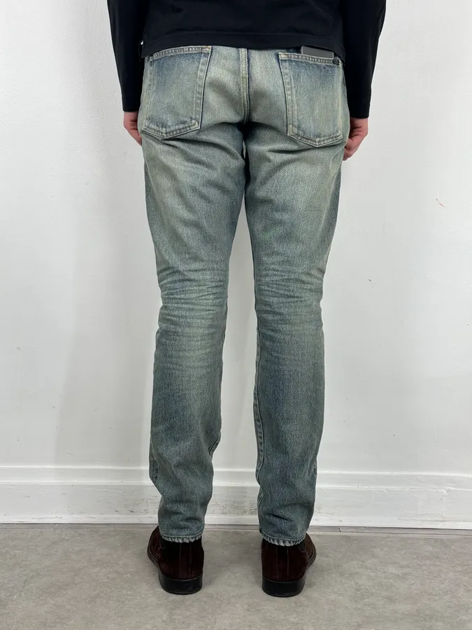 Saint Laurent Blue Denim Denim Jeans - Image 4